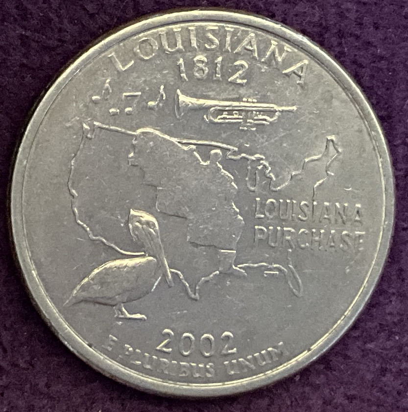 Washington Quarter Louisiana 2002 D 1  coin collectible - Main Image 4