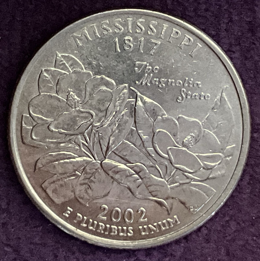 Washington Quarter Mississippi 2002 D 1  coin collectible - Main Image 4