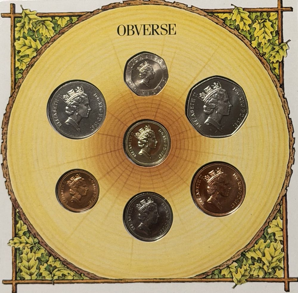 1987 Prince Of Wales Badge 2p  coin collectible - Main Image 4