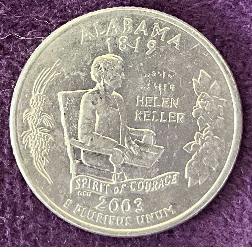 Washington Quarter Alabama 2003 D 3  coin collectible - Main Image 2