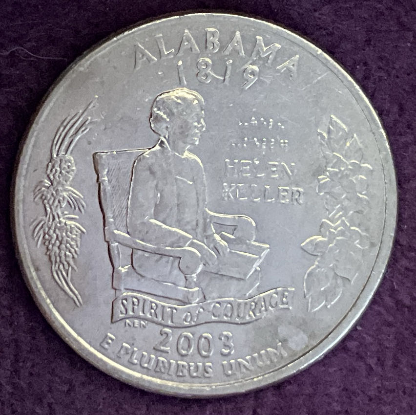 Washington Quarter Alabama 2003 D 3  coin collectible - Main Image 4