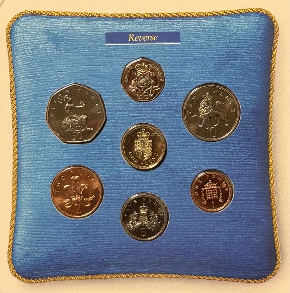 1988 Prince Of Wales Badge 2p  coin collectible - Main Image 3