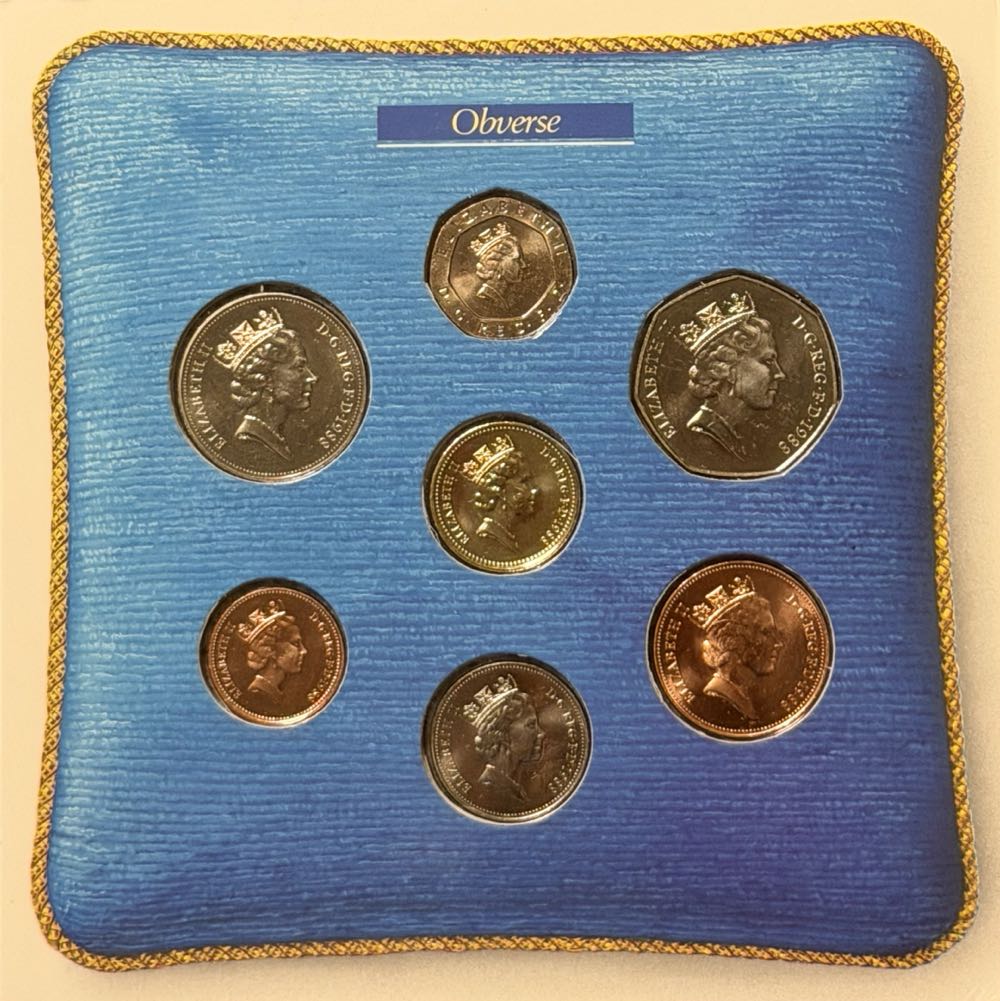 1988 English Lion 10p  coin collectible - Main Image 4