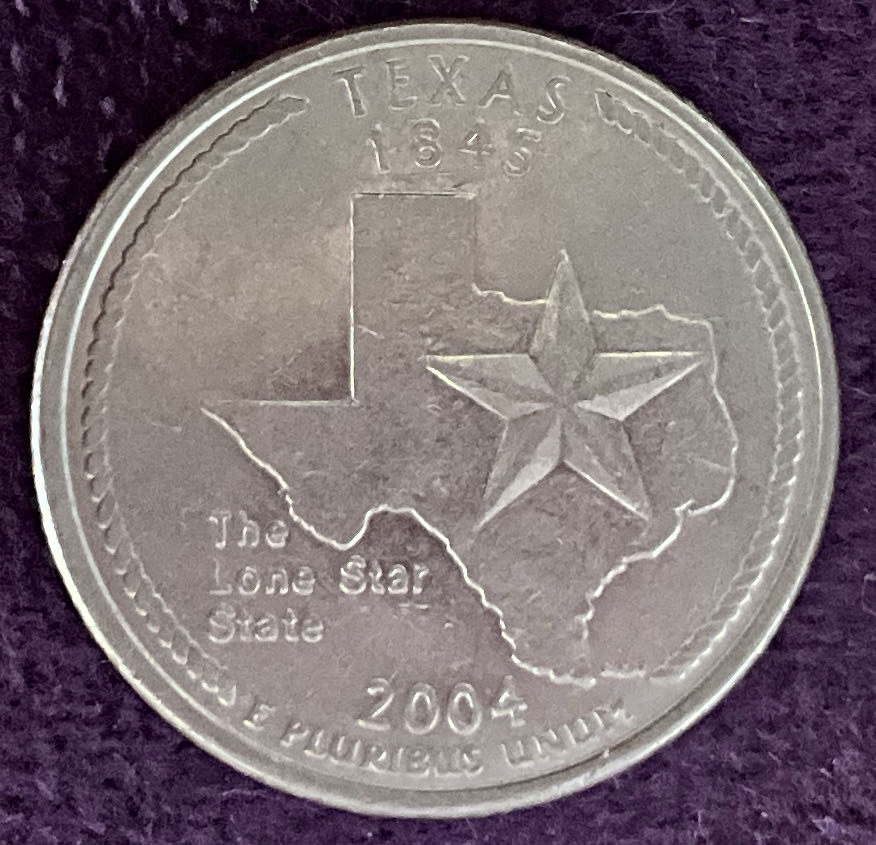 Washington Quarter Texas 2004 D 1  coin collectible - Main Image 4