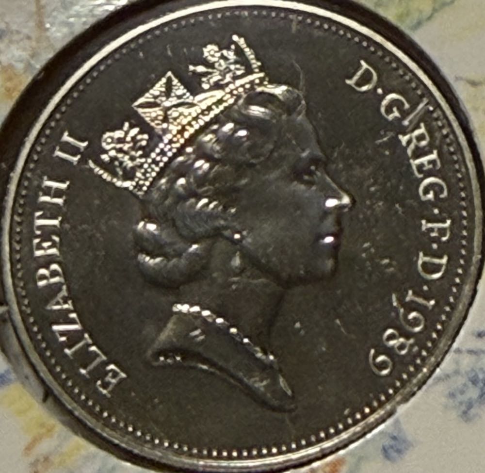 1989 English Lion 10p  coin collectible - Main Image 2