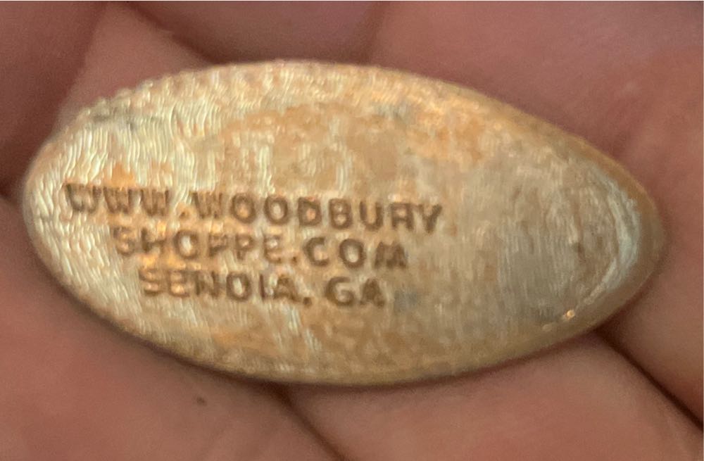 I ❤️ Daryl, Walking Dead Senoia, Ga Squashed Penny  coin collectible - Main Image 2