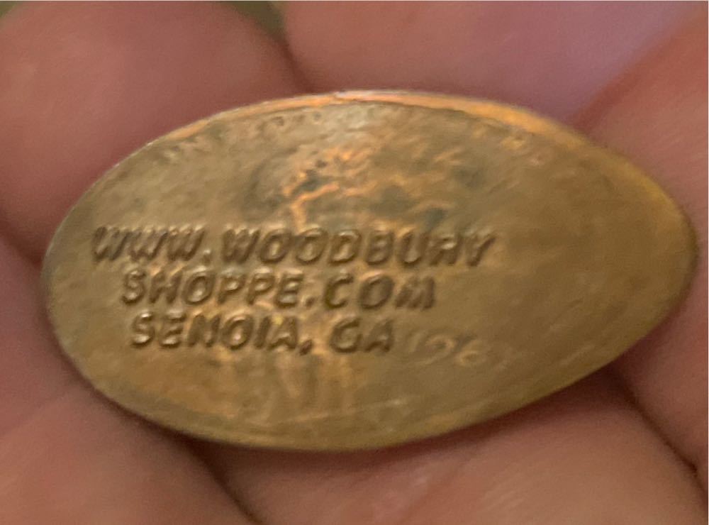 Walking Dead, Senoia, Georgia Squashed Penny  coin collectible - Main Image 2