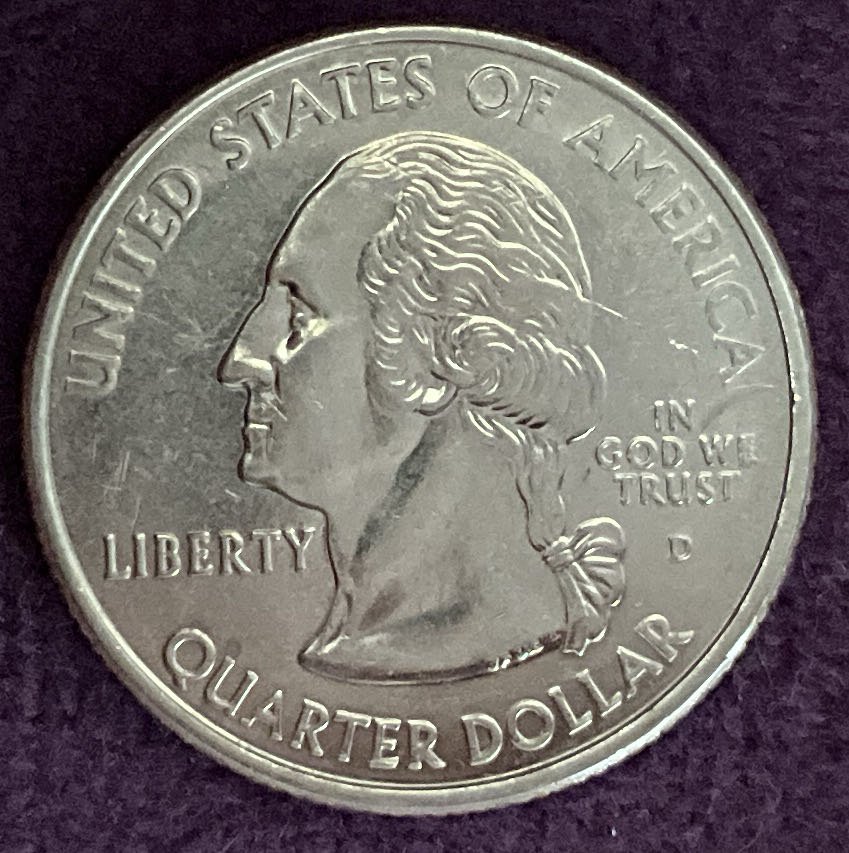 Washington Quarter West Virginia 2005 D 2  coin collectible - Main Image 3