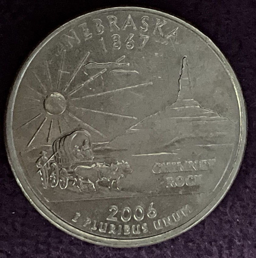 Washington Quarter Nebraska 2005 D 1  coin collectible - Main Image 4