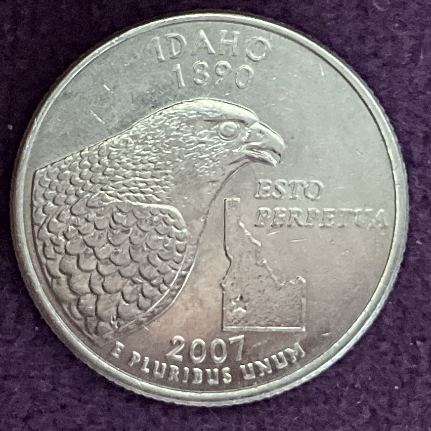 Washington Quarter Idaho 2007 D 1  coin collectible - Main Image 4
