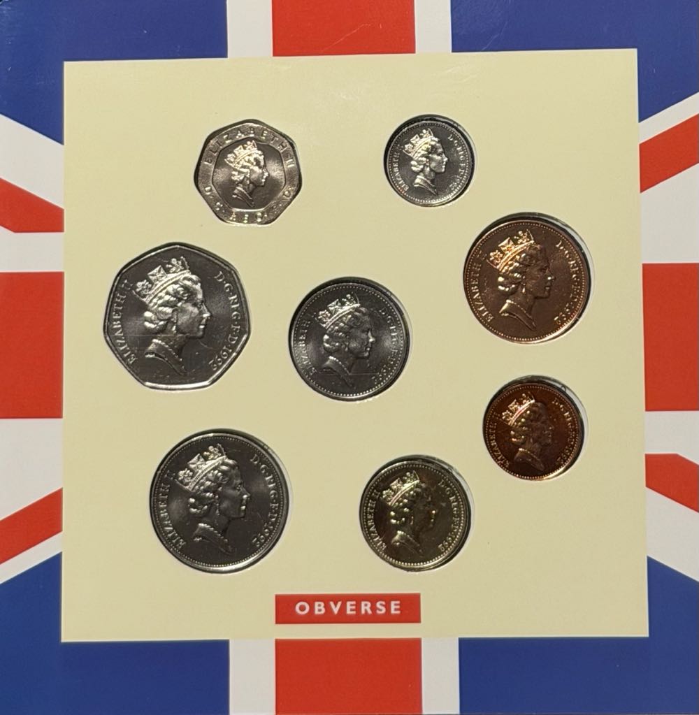 1992 English Lion 10p  coin collectible - Main Image 4