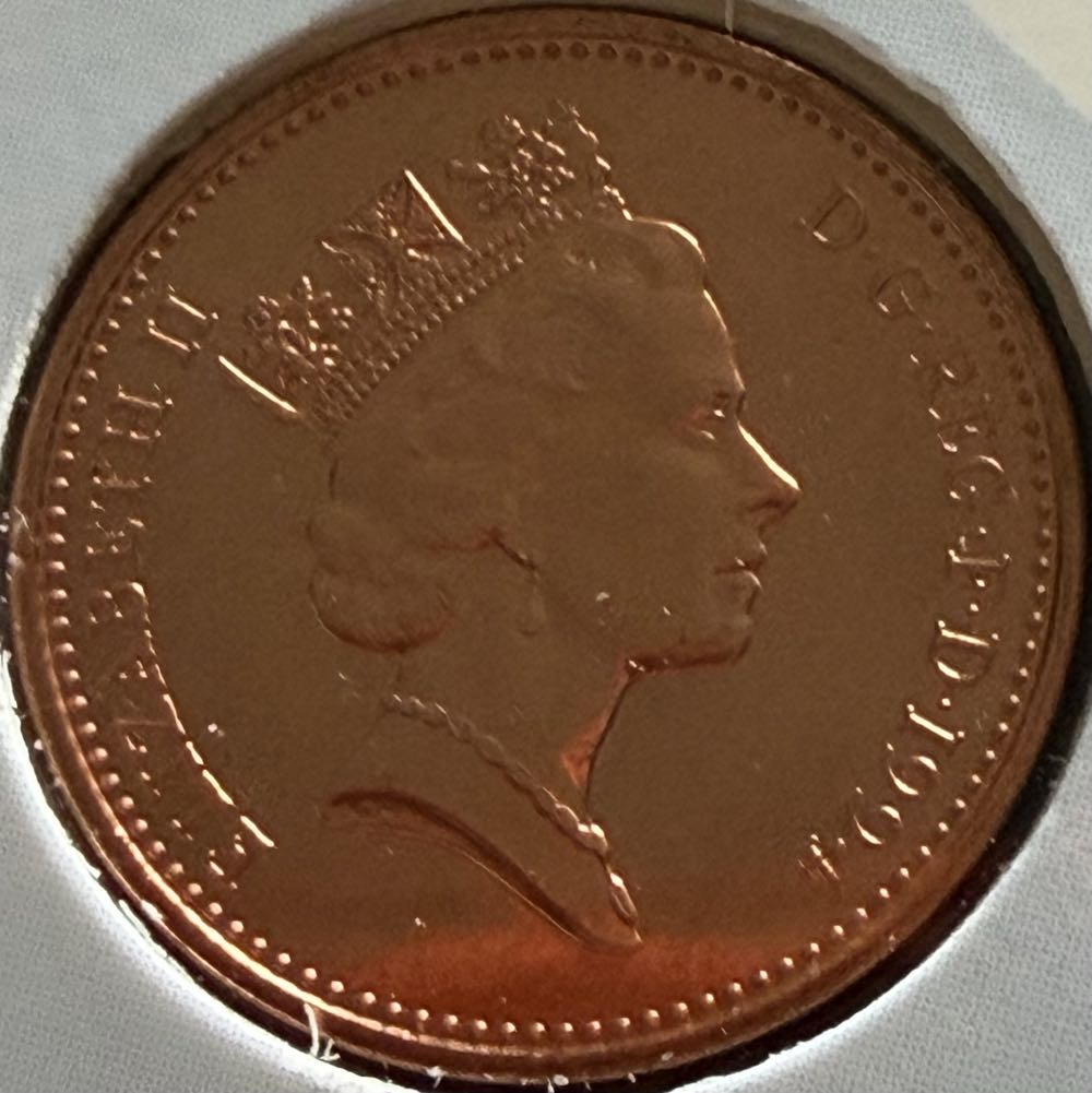 1994 Portcullis 1p  coin collectible - Main Image 2