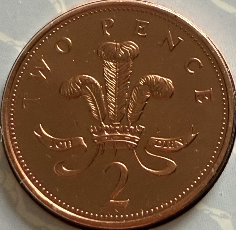 1991 Northern Ireland Flax £1 (2)