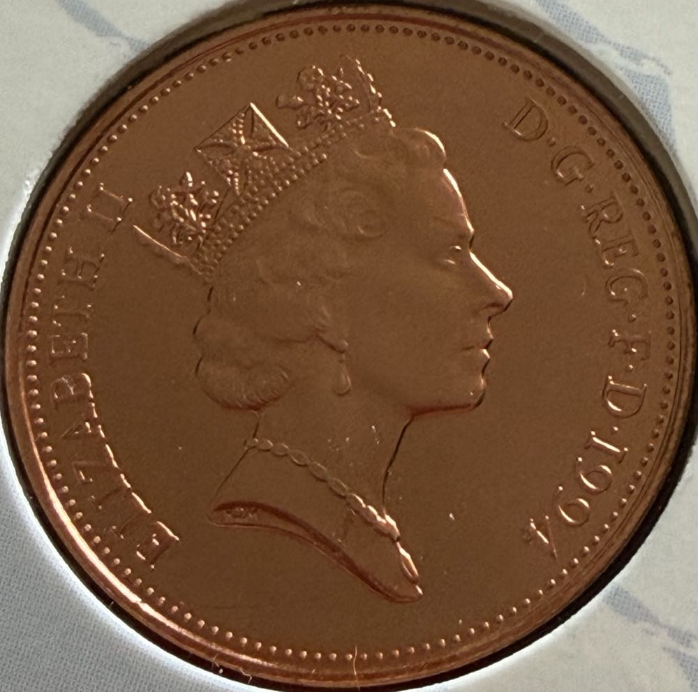 1994 Prince Of Wales Badge 2p  coin collectible - Main Image 2