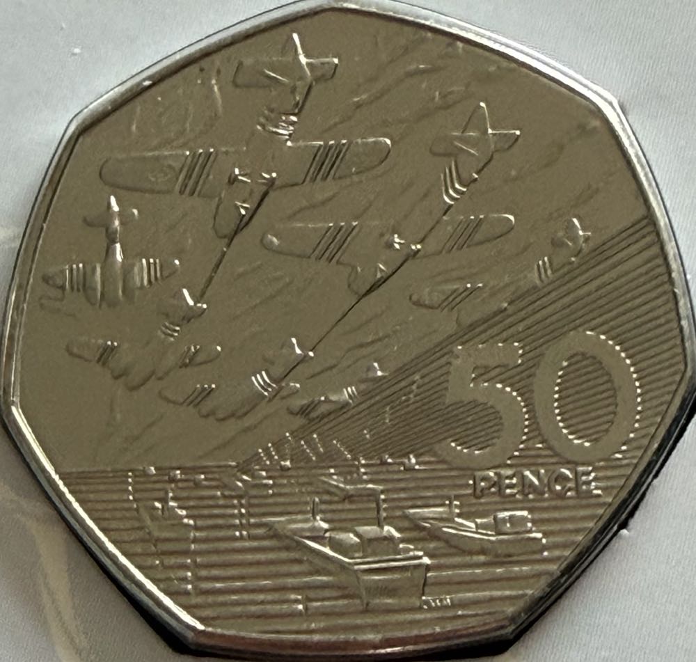 1925 George V Half Penny