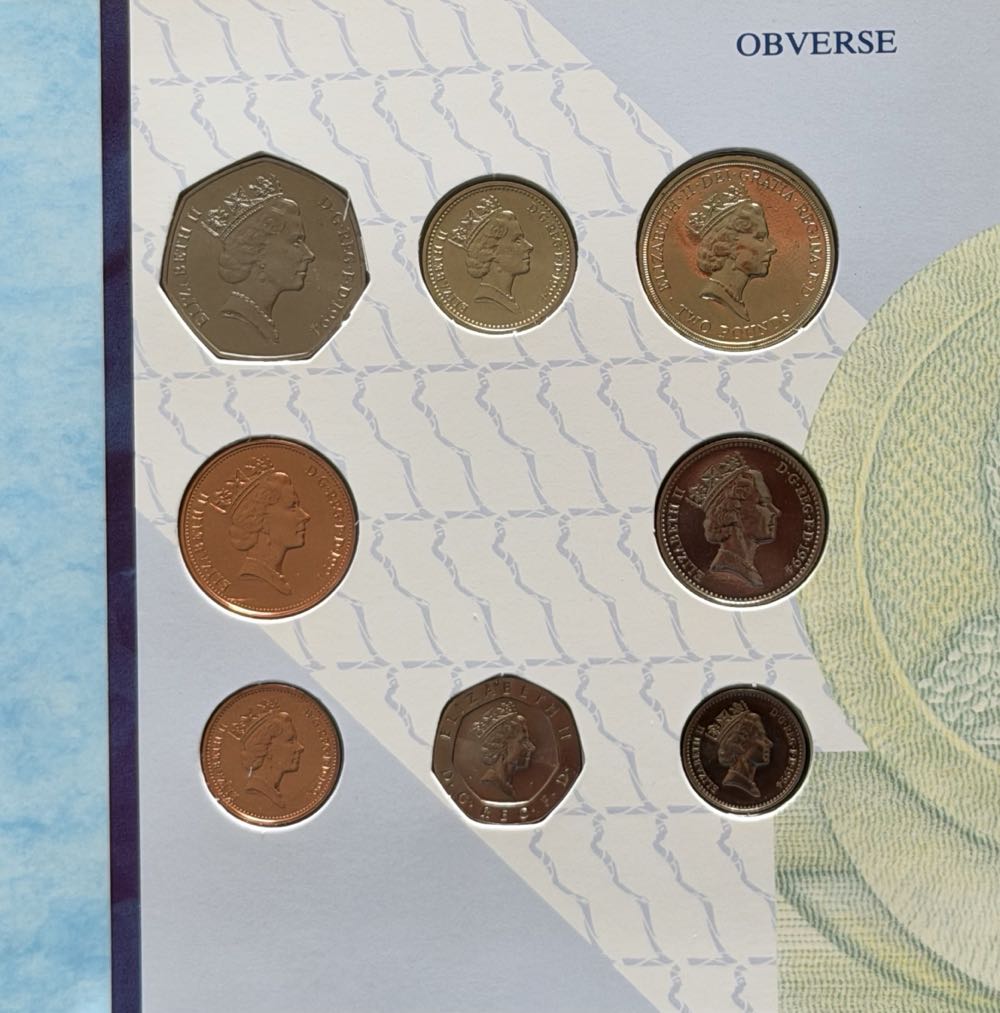 1994 Bank Of England £2 (2)  coin collectible - Main Image 4