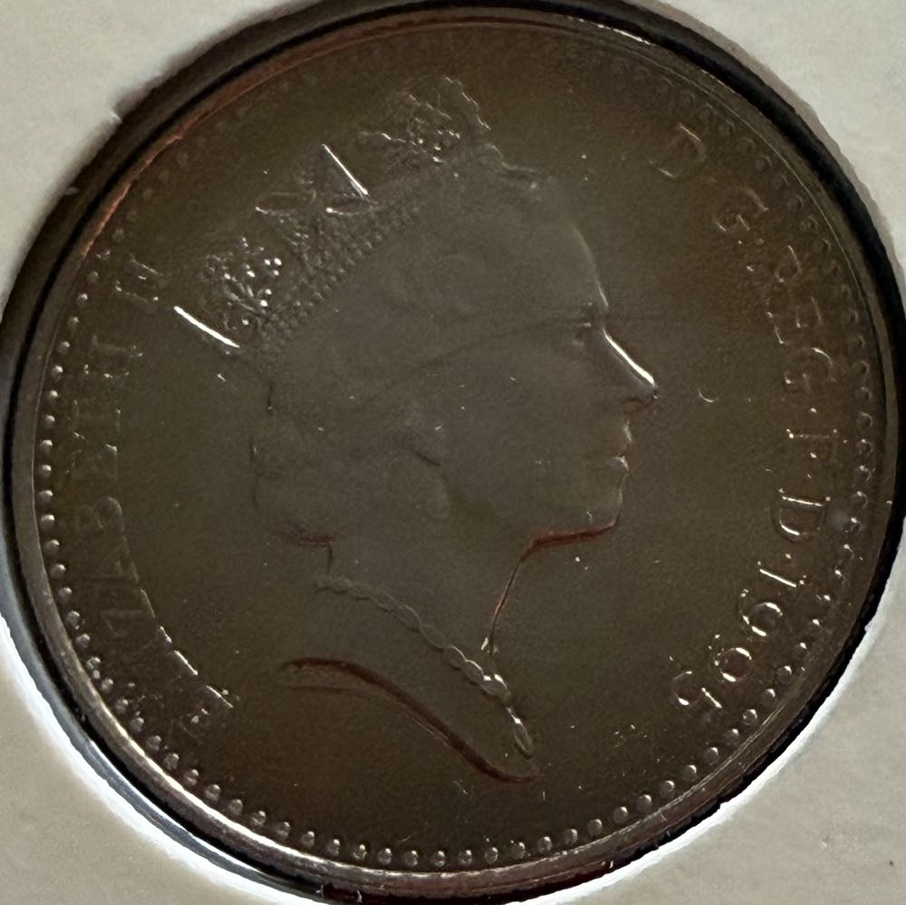 1995 English Lion 10p  coin collectible - Main Image 2