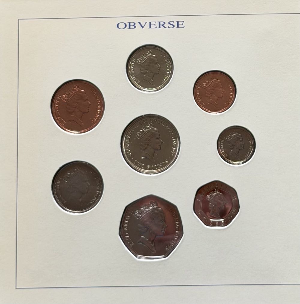 1995 Britannia 50p  coin collectible - Main Image 4