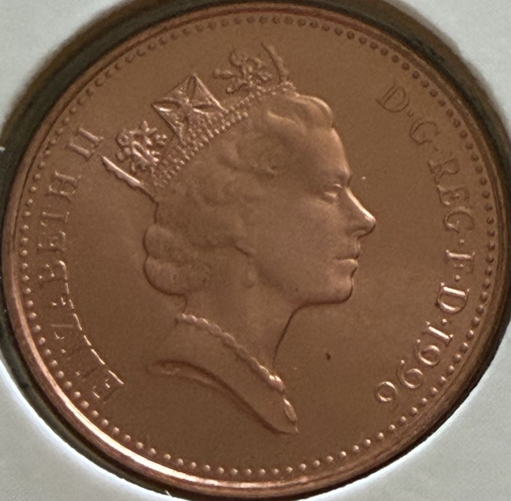 1996 Porcullis 1p  coin collectible - Main Image 2