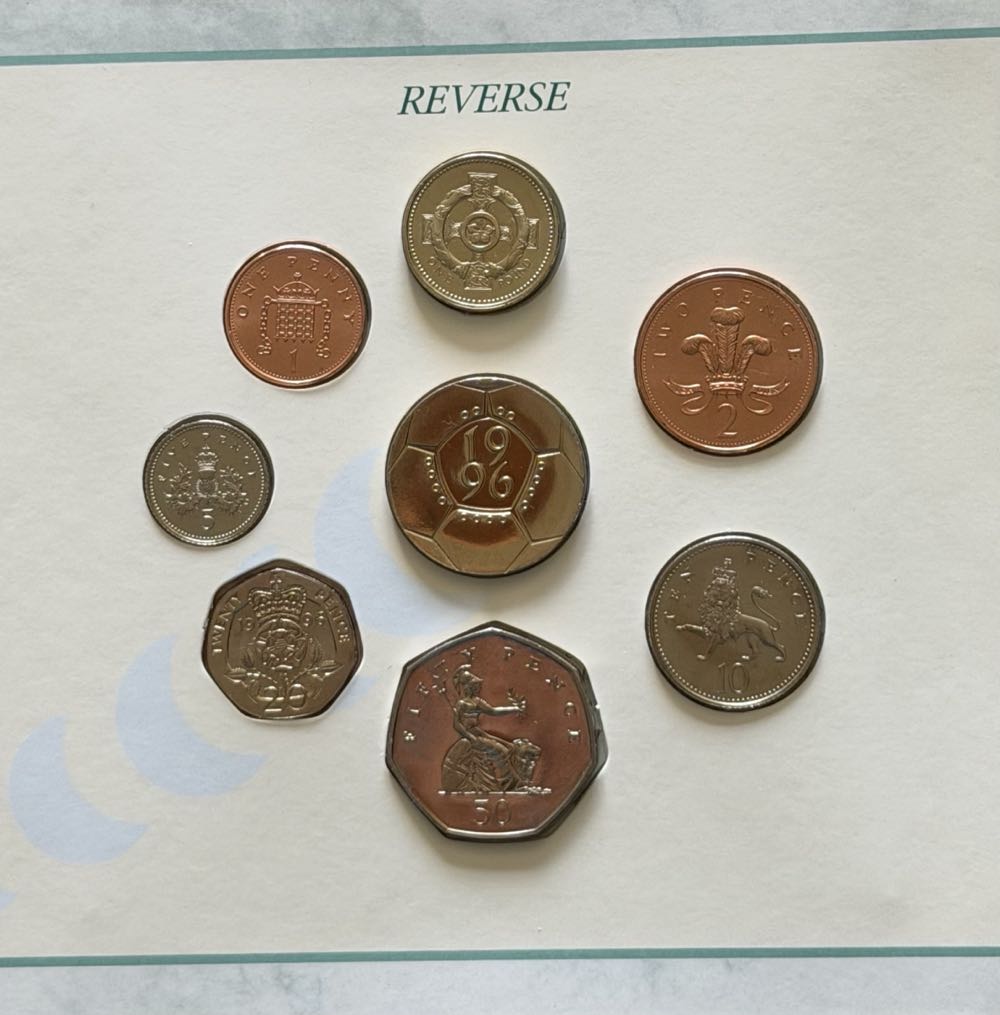 1996 Prince Of Wales Badge 2p  coin collectible - Main Image 3