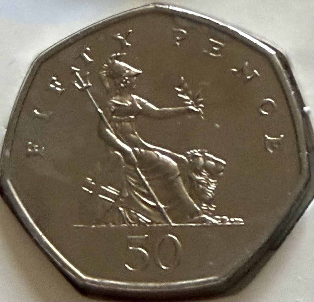 1986 Britannia 50p