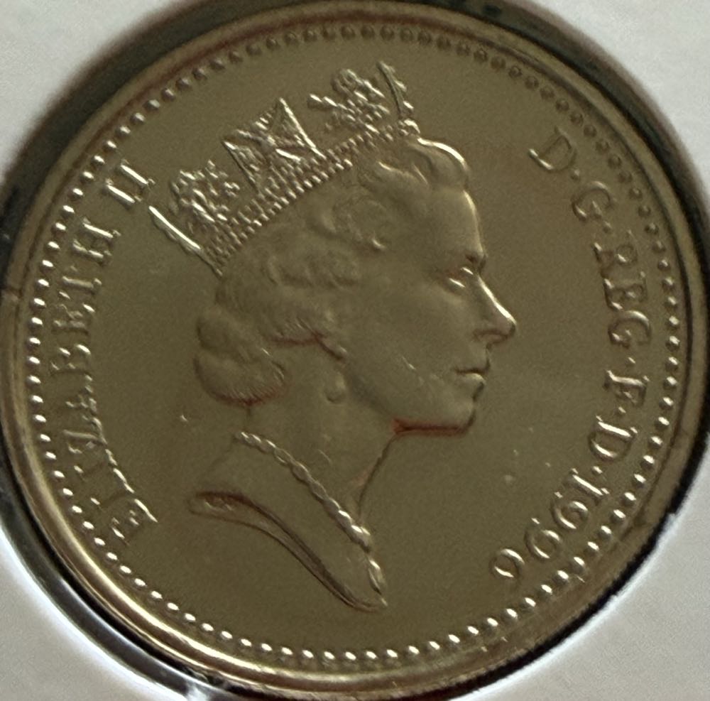 1996 Irish Celtic Cross £1 (2)  coin collectible - Main Image 2