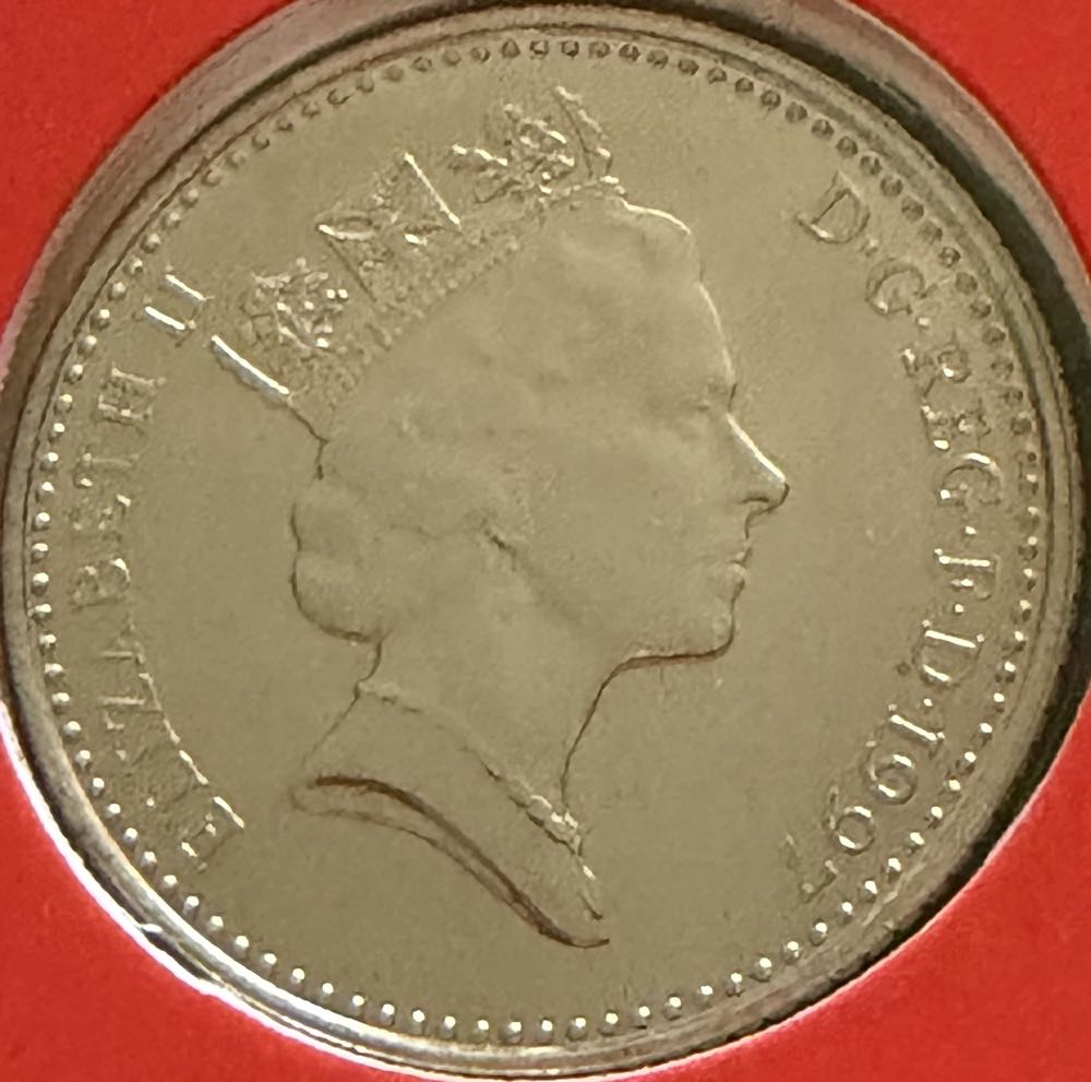 1997 English Lion 10p  coin collectible - Main Image 2