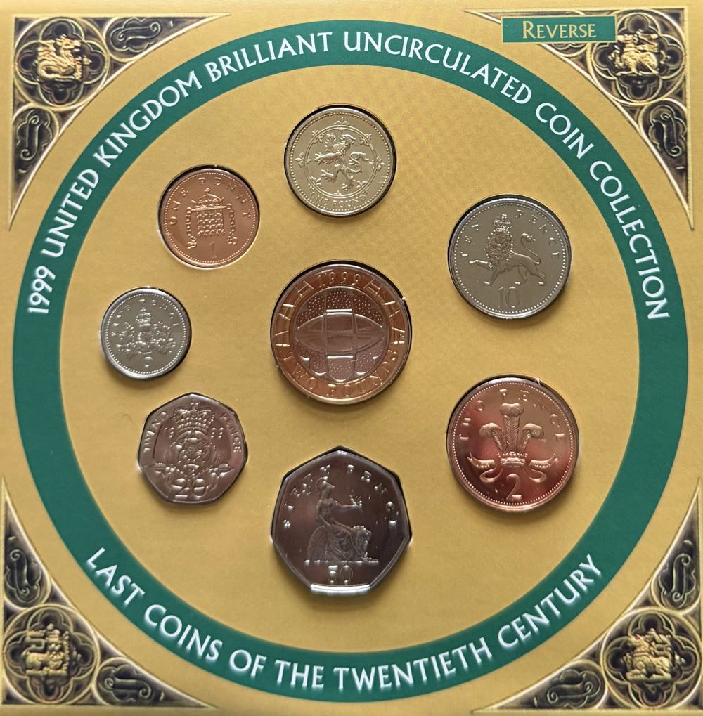 1999 Britannia 50p  coin collectible - Main Image 3