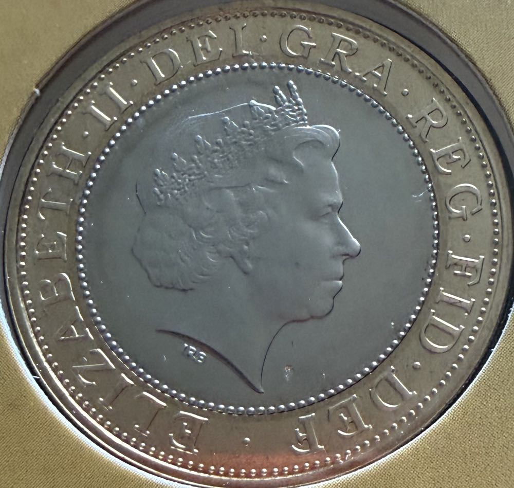 1999 Rugby World Cup £2 (2)  coin collectible - Main Image 2