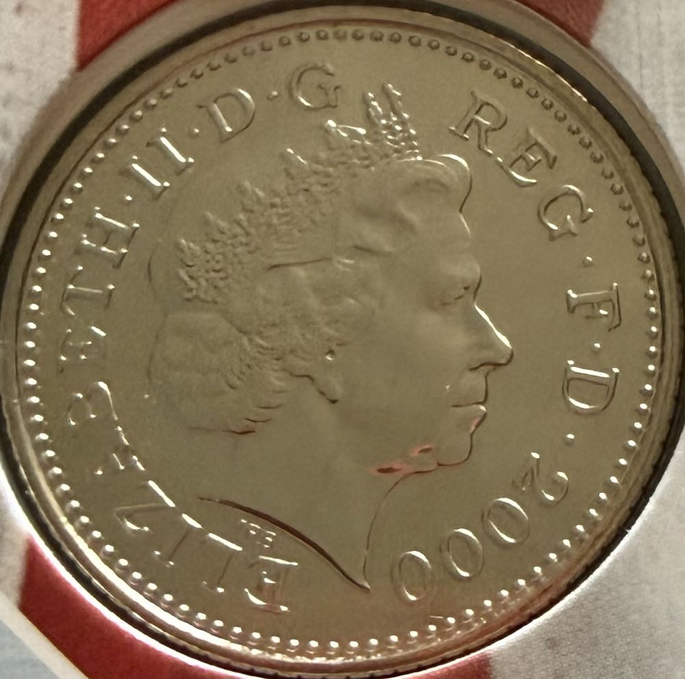 2000 English Lion 10p  coin collectible - Main Image 2