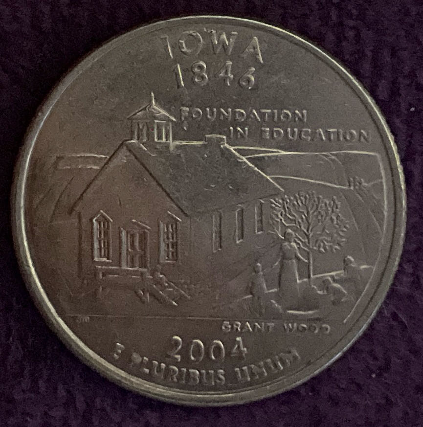 Washington Quarter Iowa 2004 D 1  coin collectible - Main Image 4