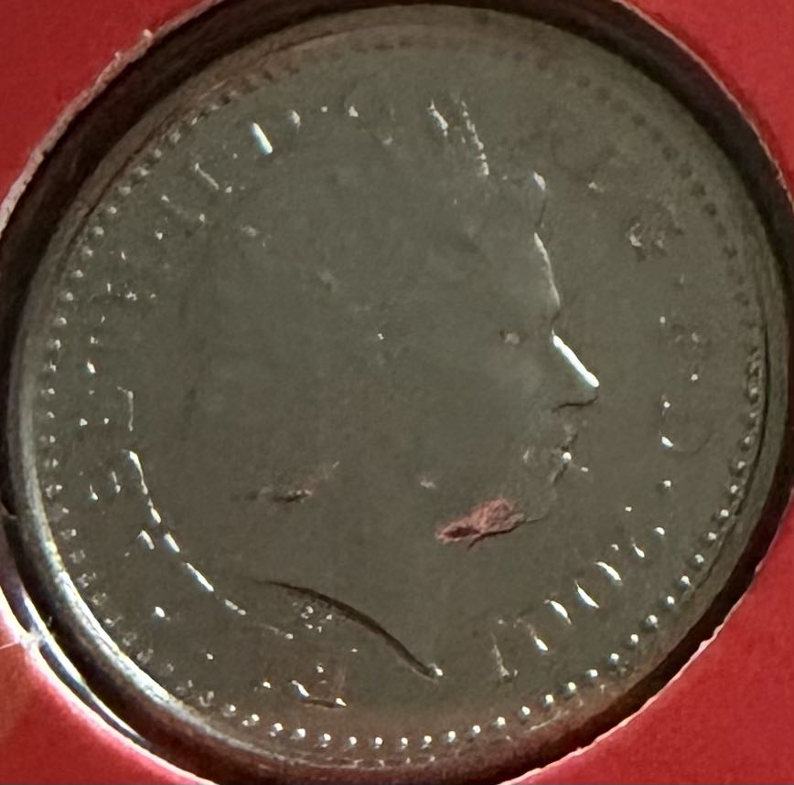 2001 Scottish Thistle 5p  coin collectible - Main Image 2