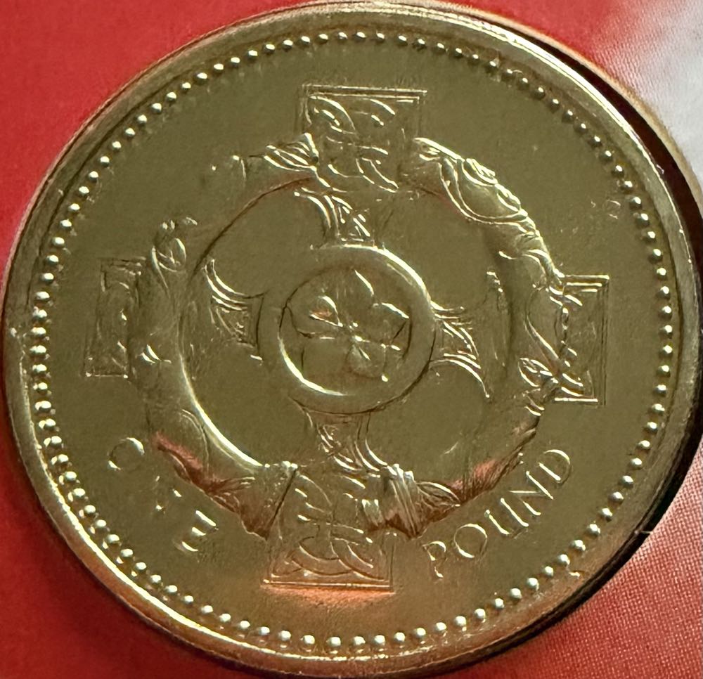 2010 London Piedfort £1
