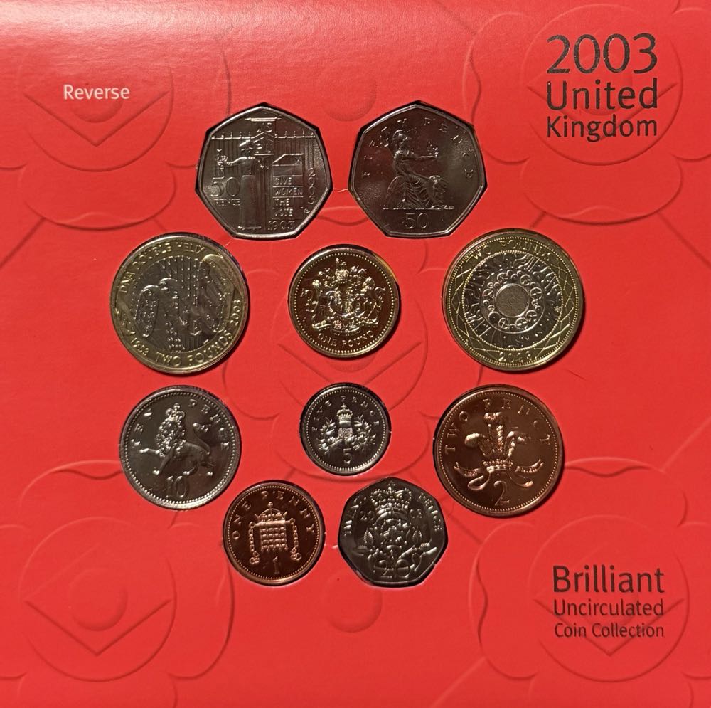 2003 Britannia 50p  coin collectible - Main Image 3