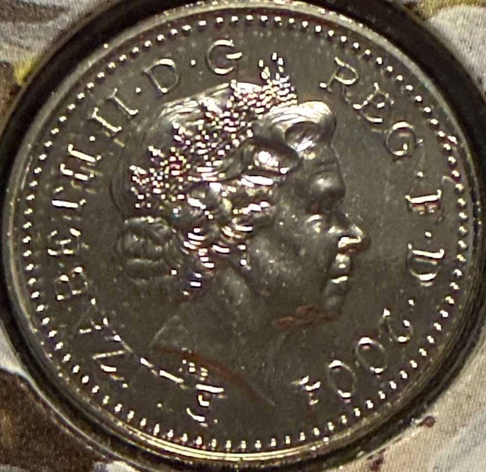 2004 Scottish Thistle 5p (2)  coin collectible - Main Image 2