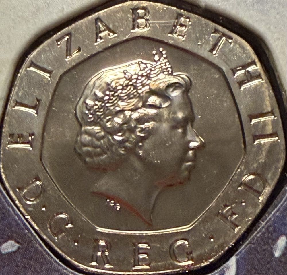 2004 Tudor Rose 20p (2)  coin collectible - Main Image 2