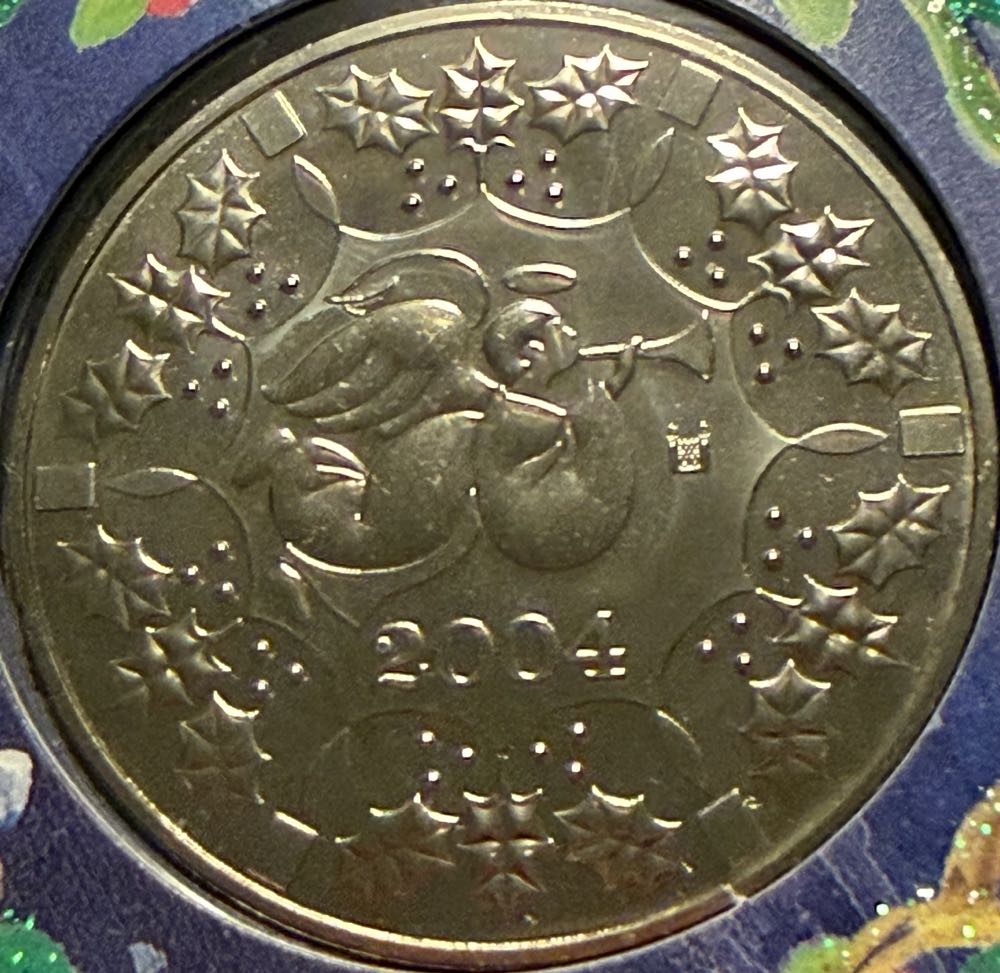 Seasons Greetings Medal  coin collectible - Main Image 2