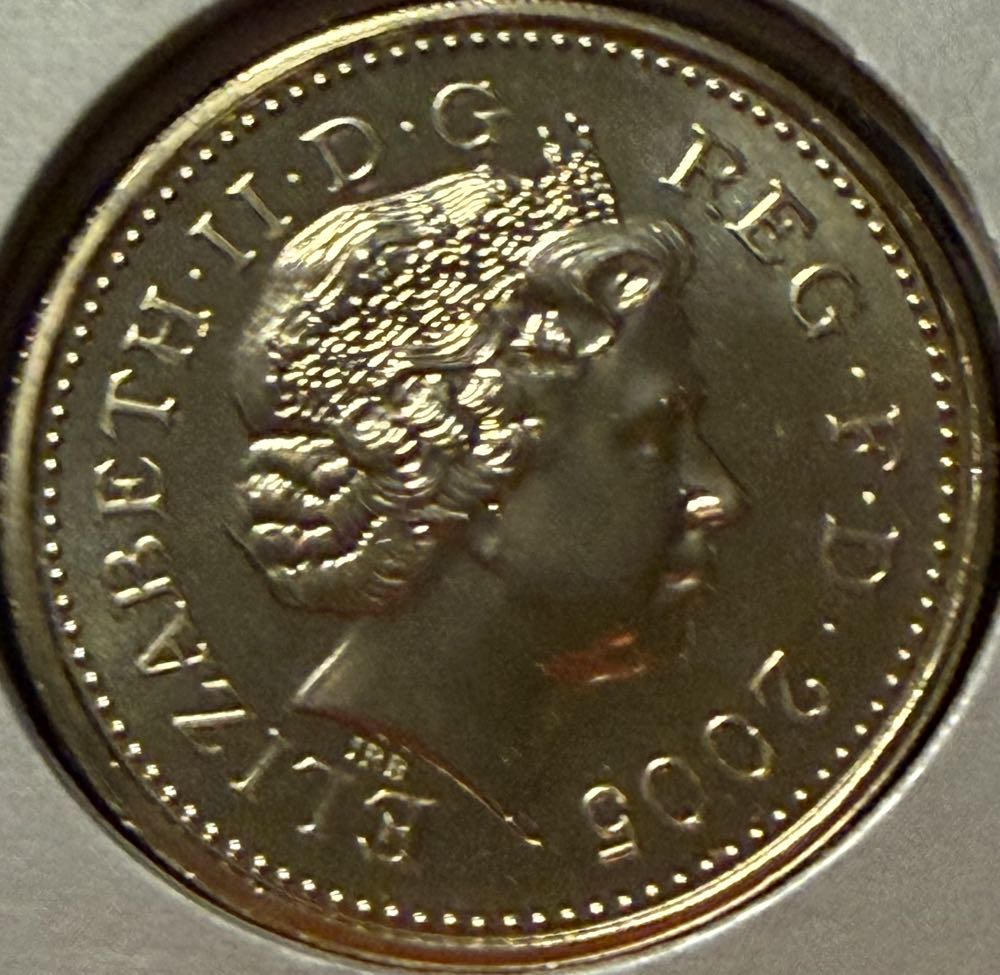 2005 Scottish Thistle 5p  coin collectible - Main Image 2
