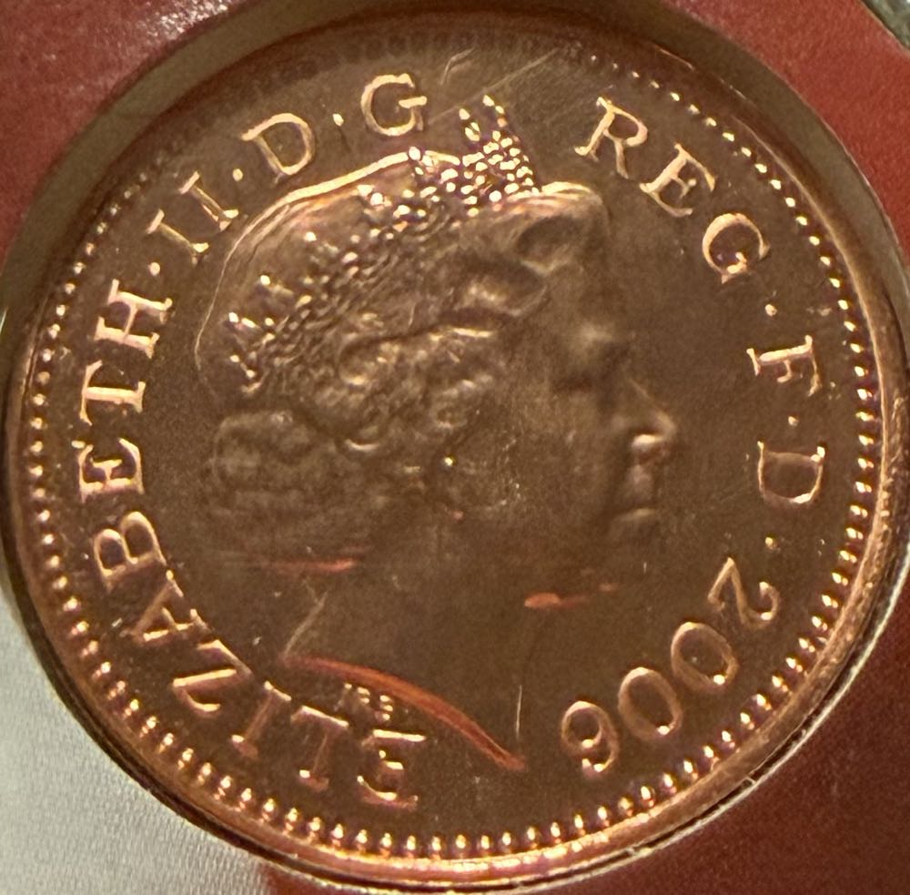 2006 Portcullis 1p  coin collectible - Main Image 2