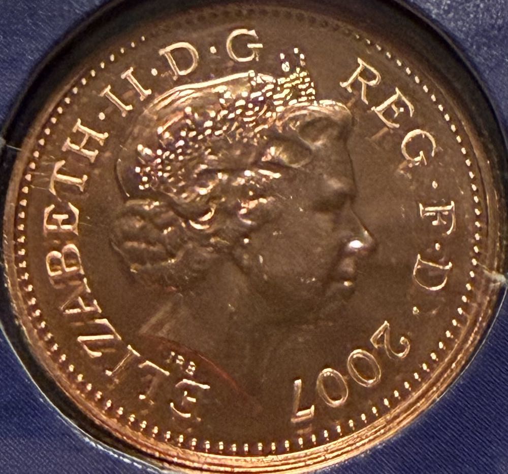 2007 Portcullis 1p  coin collectible - Main Image 2