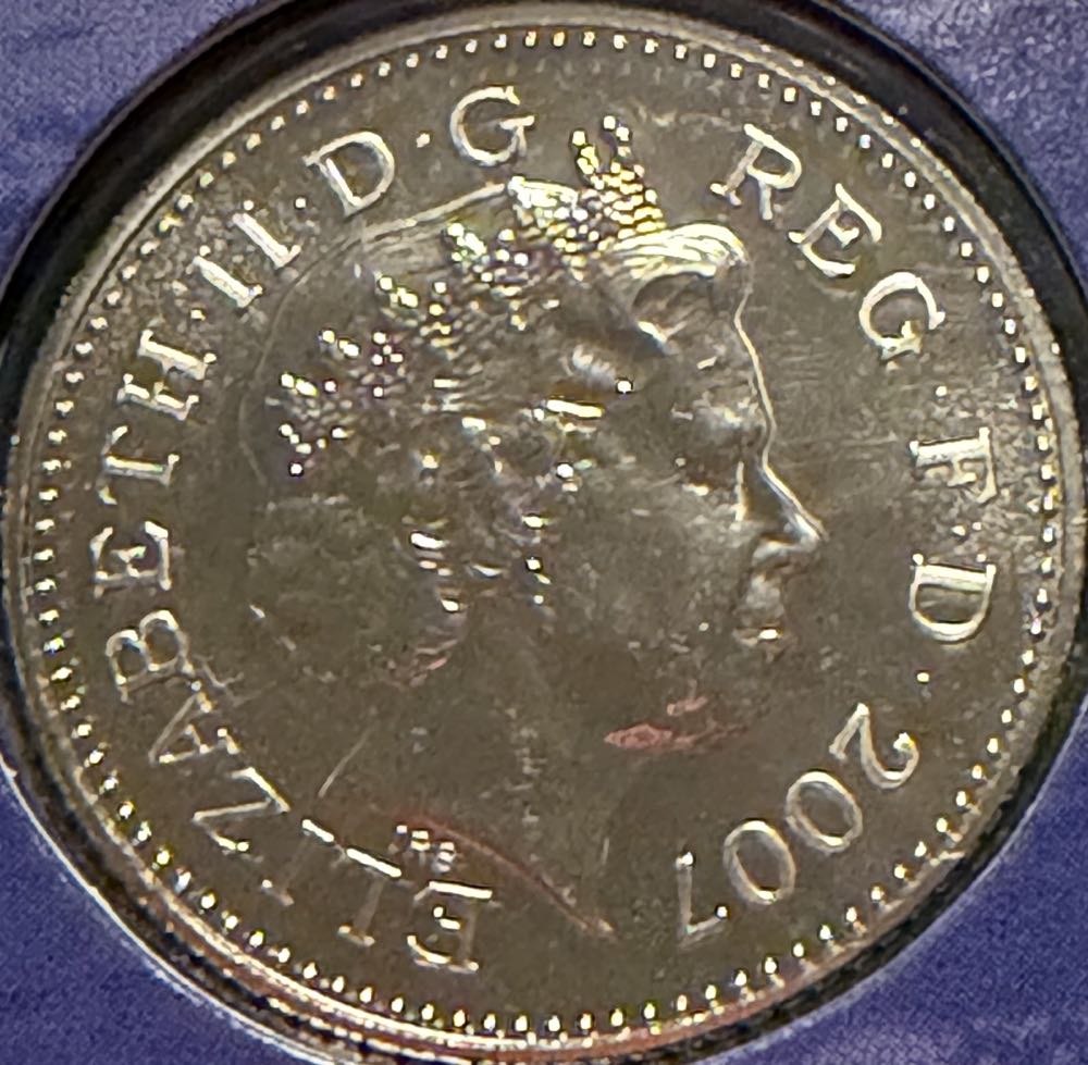 2007 English Lion 10p  coin collectible - Main Image 2