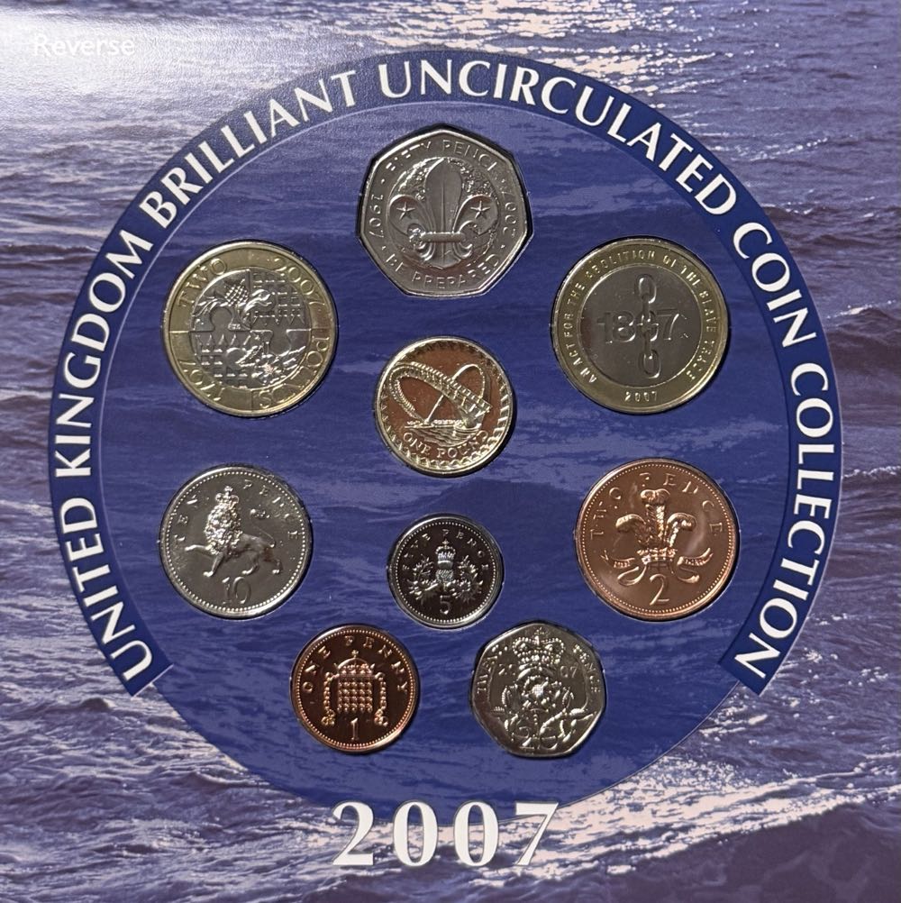 2007 English Lion 10p  coin collectible - Main Image 3