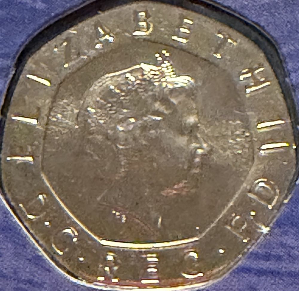 2007 Tudor Rose 20p (2)  coin collectible - Main Image 2