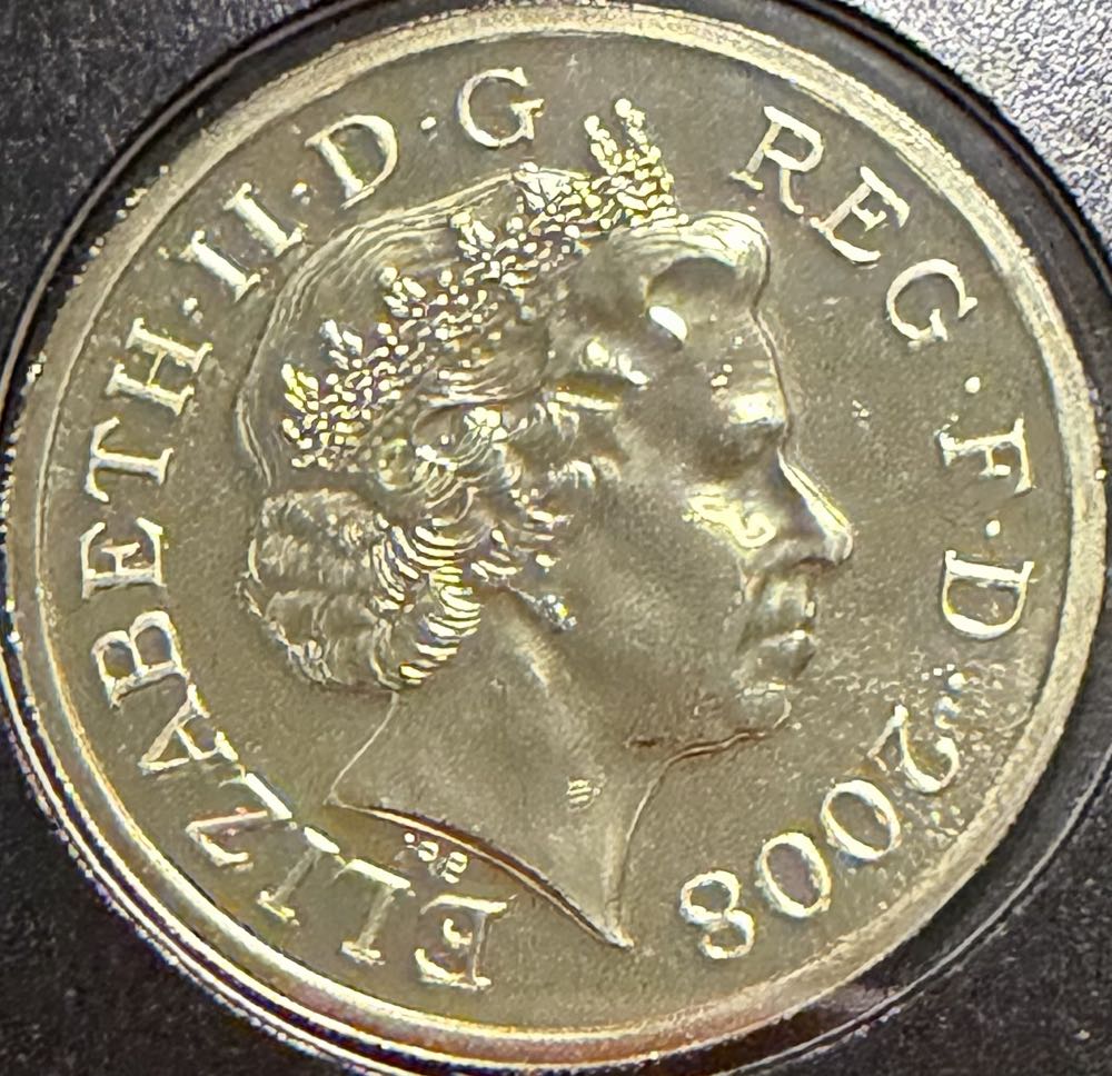2008 Shield 2p  coin collectible - Main Image 2