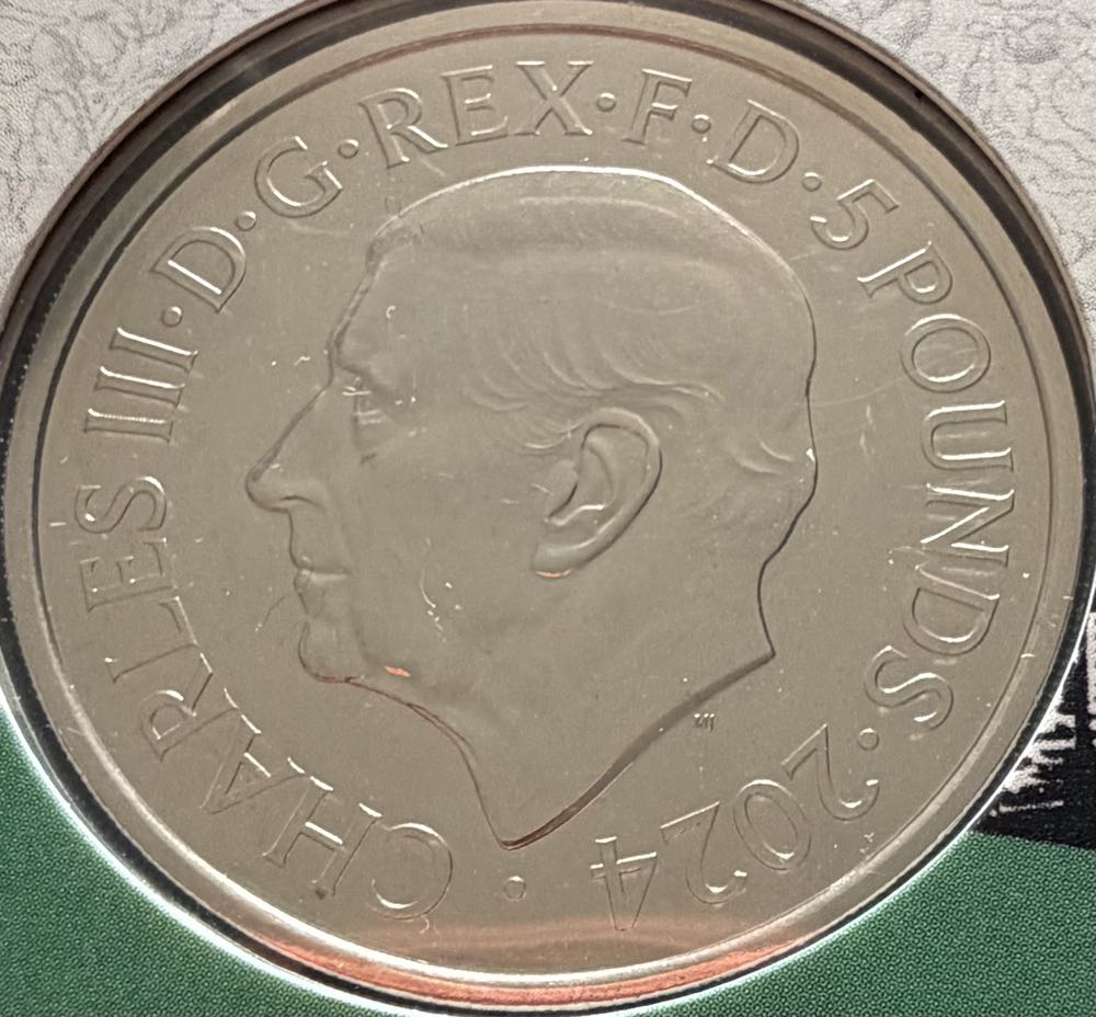 2024 Robin Hood £5  coin collectible - Main Image 2