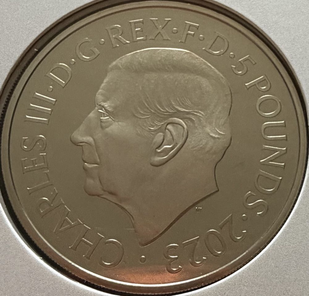 2023 The Three Lions £5  coin collectible - Main Image 2