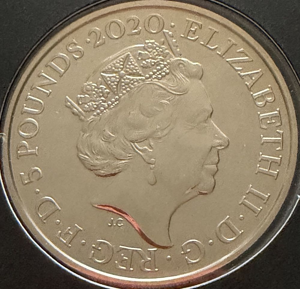 2020 Shaken, Not Stirred £5  coin collectible - Main Image 2