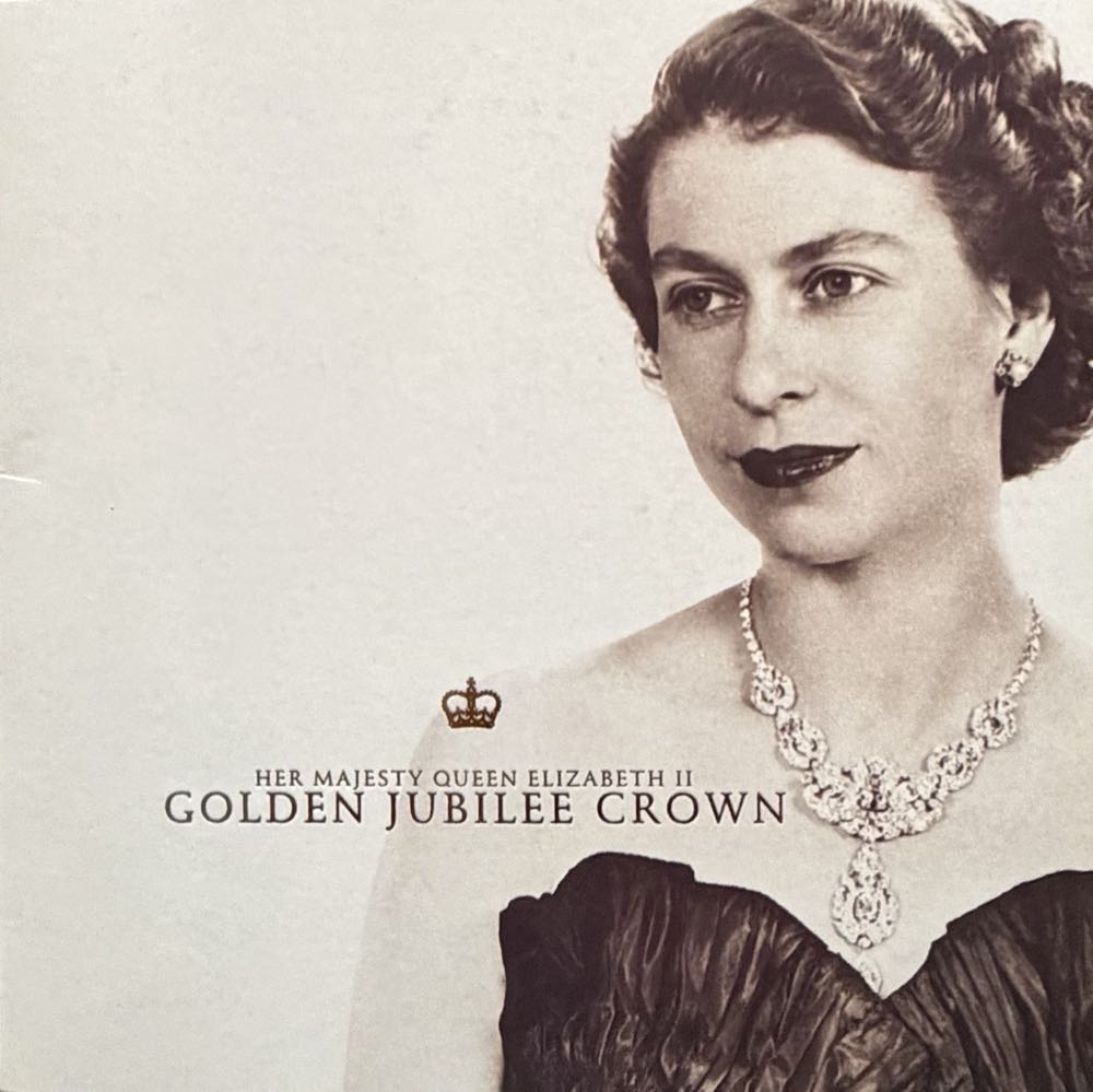 2002 Golden Jubilee £5  coin collectible - Main Image 3