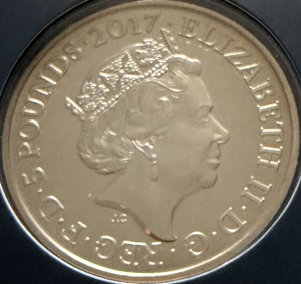 2017 Prince Philip £5  coin collectible - Main Image 2