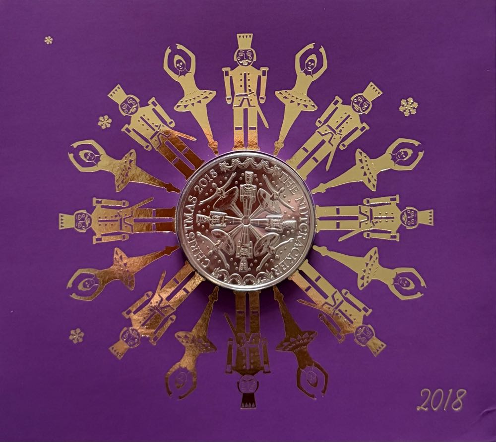 2018 Christmas The Nutcracker £5  coin collectible - Main Image 3